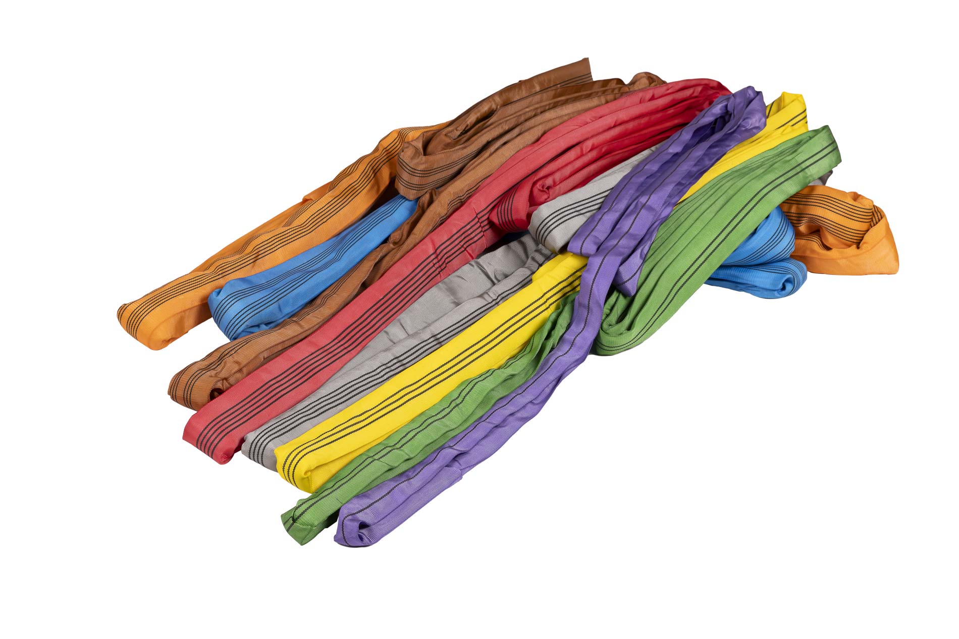 ESLINGAS TUBULARES DE MUCHOS COLORES VESETRA IRUN GIPUZKOA